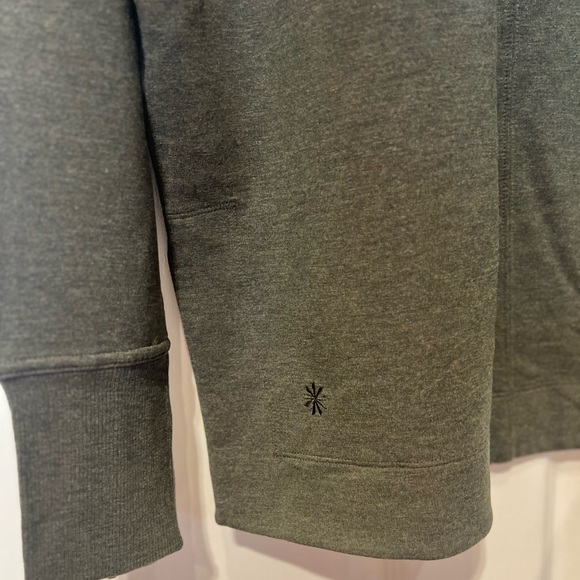 Athleta Women's Olive Crewneck Sweater - Picture 3 of 3